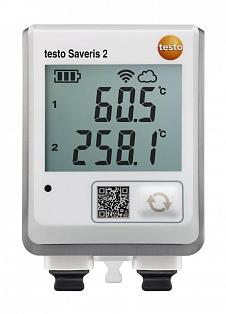 Testo Saveris 2-T3 - WiFi-логгер данных с дисплеем и двумя разъемами для подключения внешних термопар —  ГК «ТехноКом»